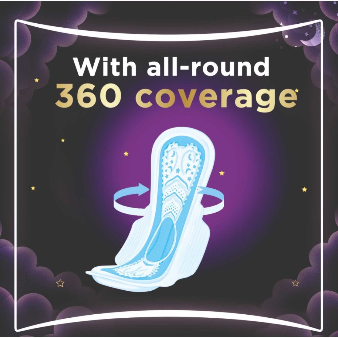 Always Dreamzz Pad Clean And Dry Maxi Thick Heavy Night Long Sanitary Pads With Wings White 20 Pads