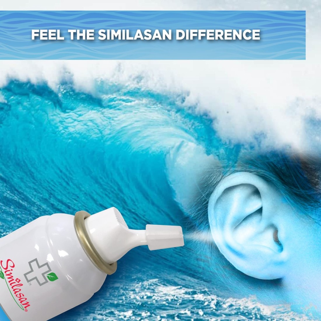 Similasan Searinse Ear Spray for Ear Cleaning and Ear Wax 33 Fl Oz