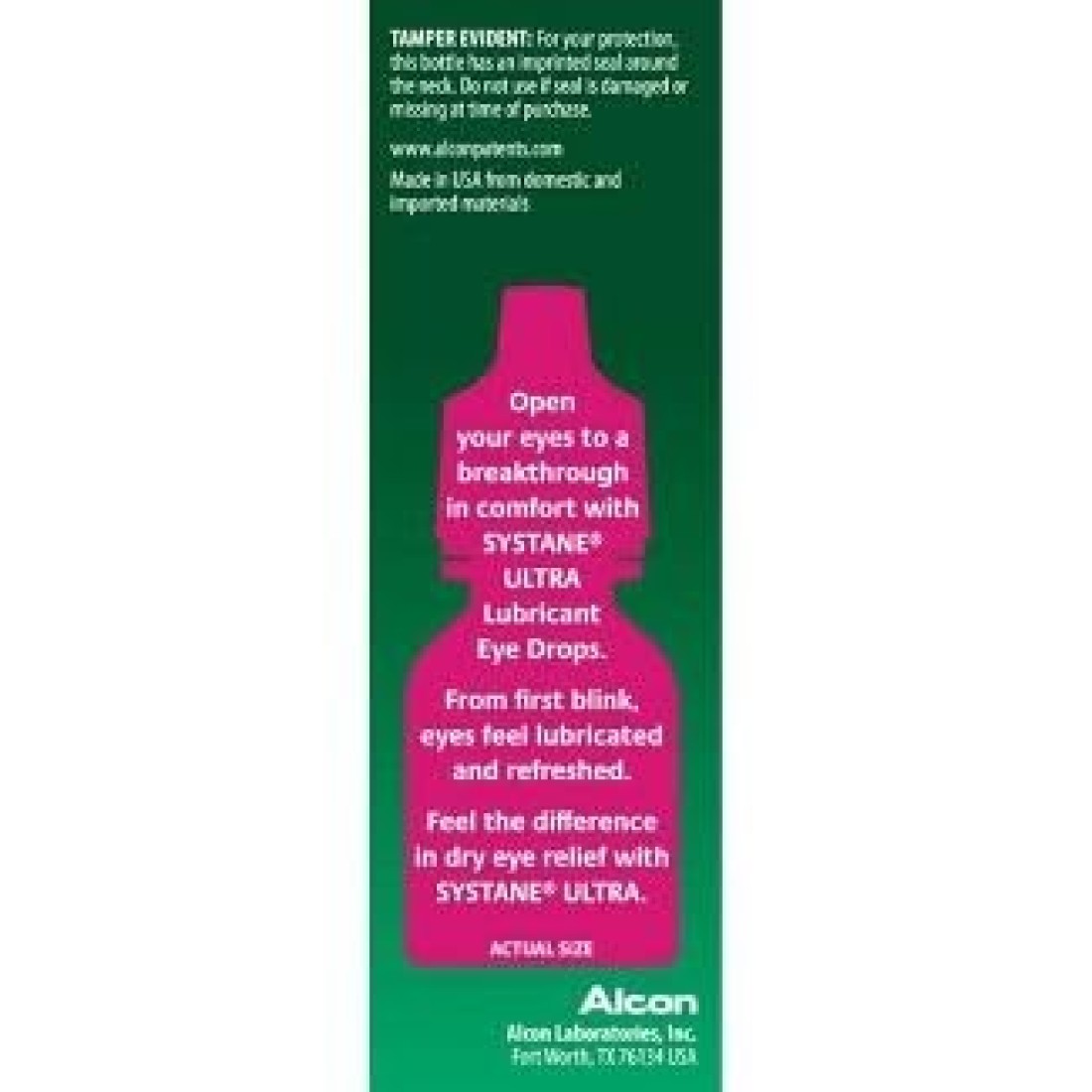 Systane Ultra Lubricant Eye Drops 03 Fl Oz 3 count