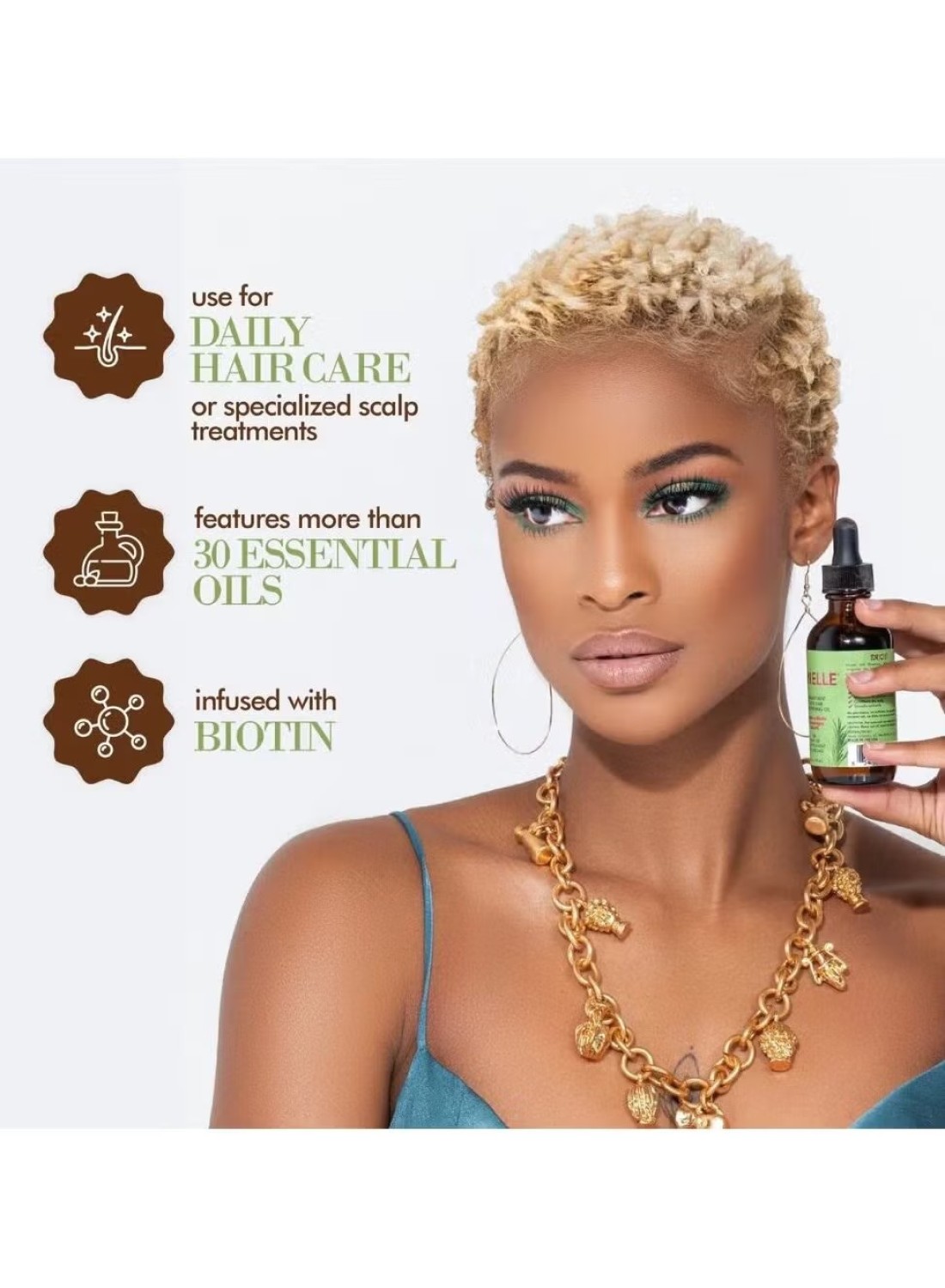 Mielle Rosemary Mint Scalp And Hair Strengthening Oil Hair Roots And Eyebrows Nourishment, Hair Growth, And Hairfall Treatment Pure Oil Lab Tested / 2OZ 55ml