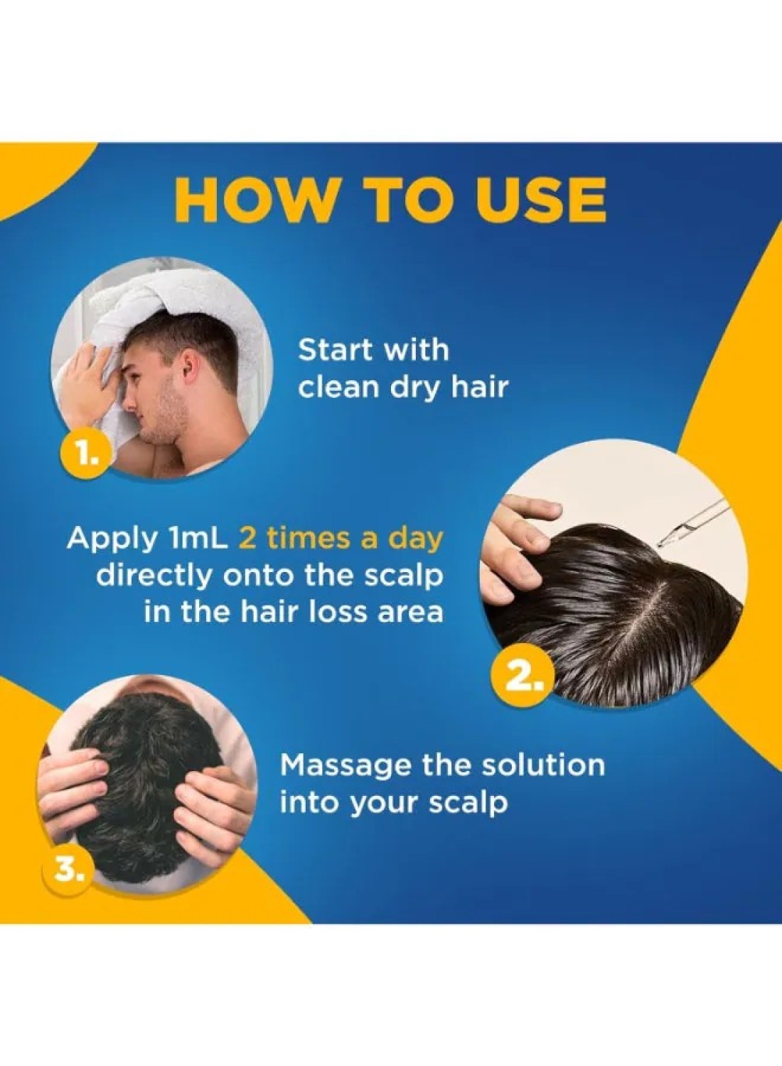6-Pack Minoxidil 5% Extra Strength Hair Regrowth Solution &ndash; 60ml Bottles