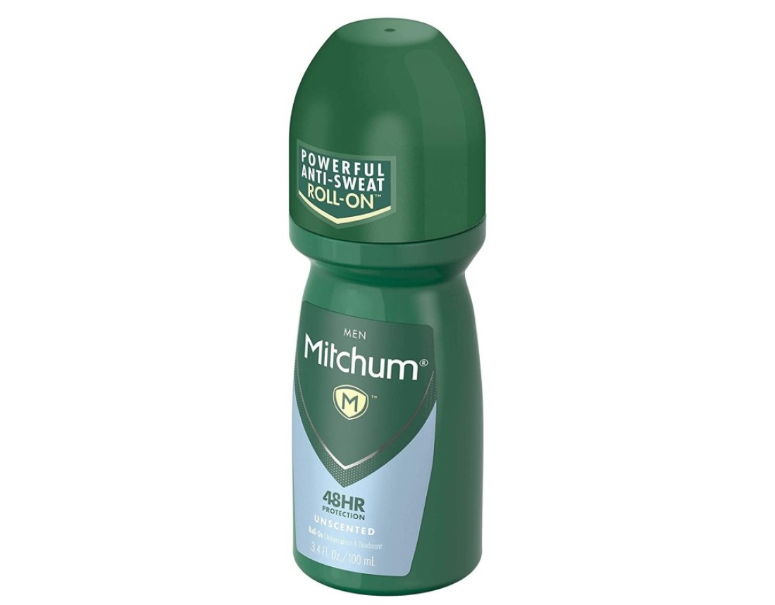 Mitchum Invisible AntiPerspirant Deodorant RollOn Unscented 34 oz Pack of 4