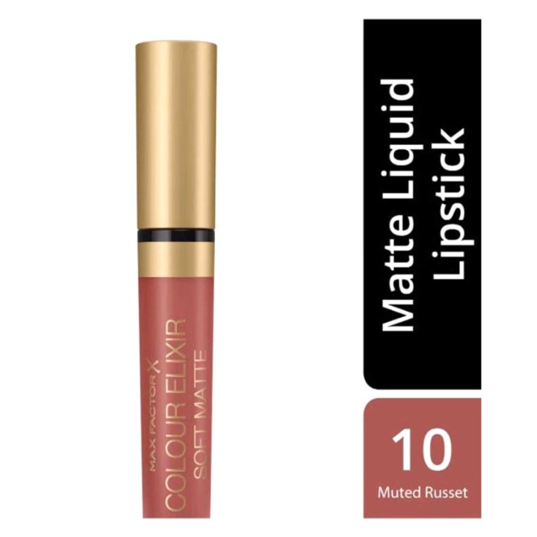 Max Factor Color Elixir Soft Matte Liquid Lipstick No. 010 Muted Russet