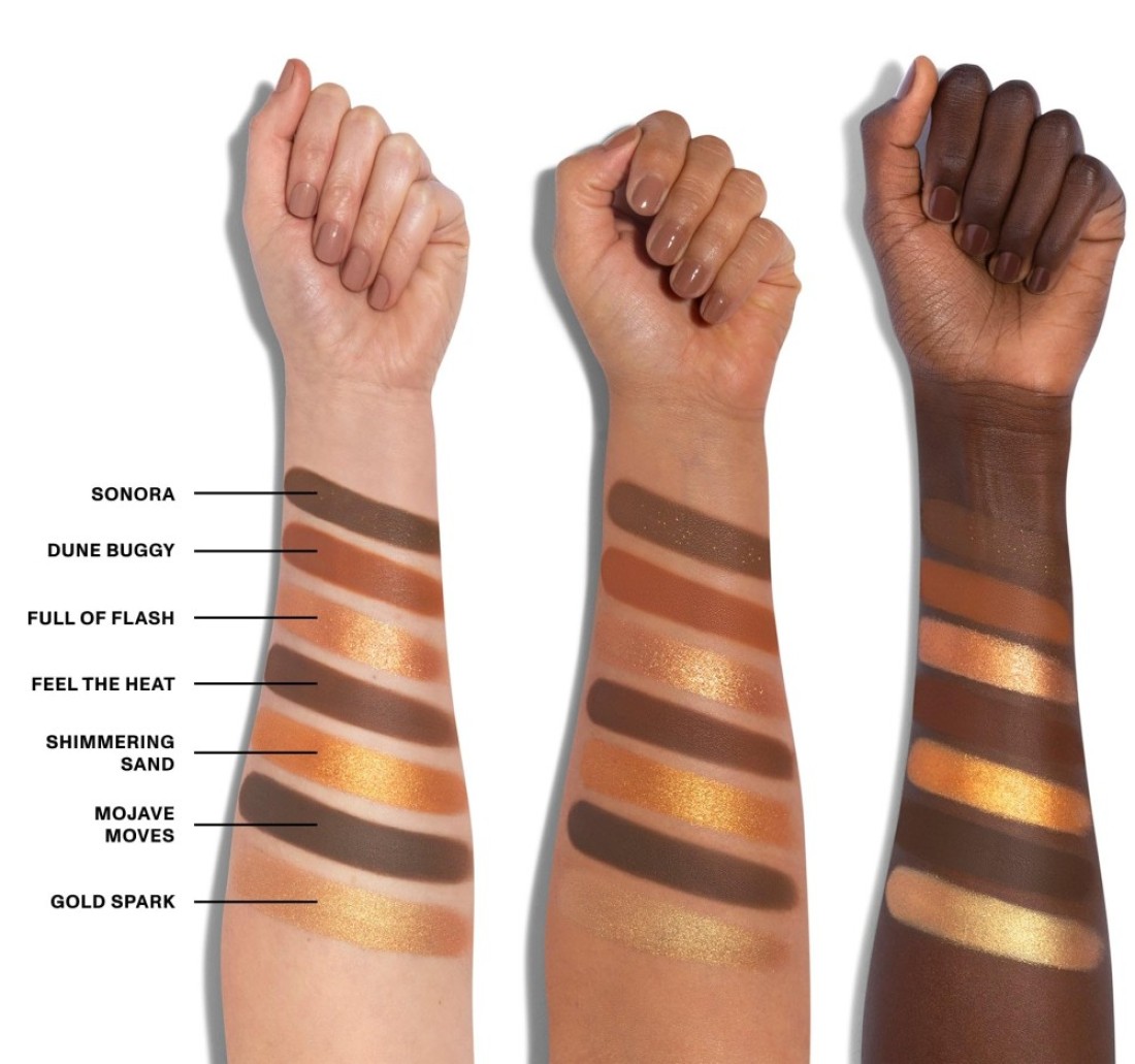 MORPHE35U Makeup Palette Gilded Desert Artistry Palette with Deep Metallics Shimmers Matte Pressed Pigments Made to Build Blend Layer for Everyday Versatile Makeup Looks 198 oz