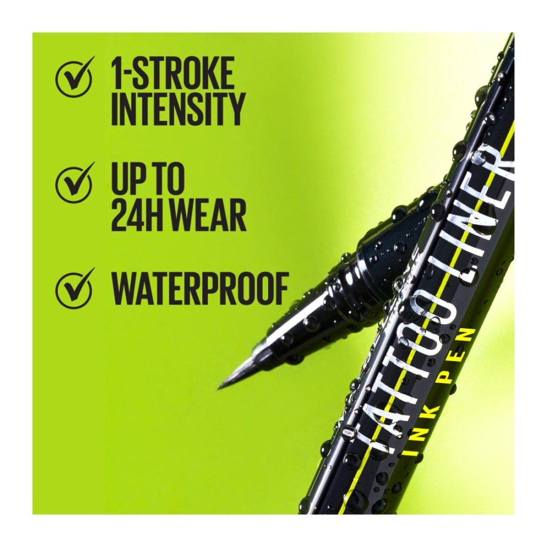 Maybelline New York Tattoo Liner Ink Pen Eyeliner Jet Black 1ml