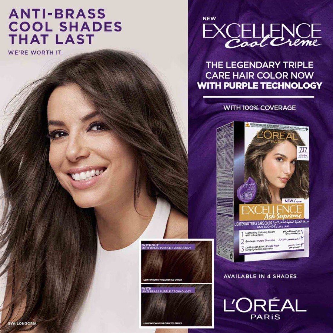 L&#39;Oreal Paris Excellence Ash Supreme Permanent Hair Colour 9.12 Cool Pearl Very Light Blond