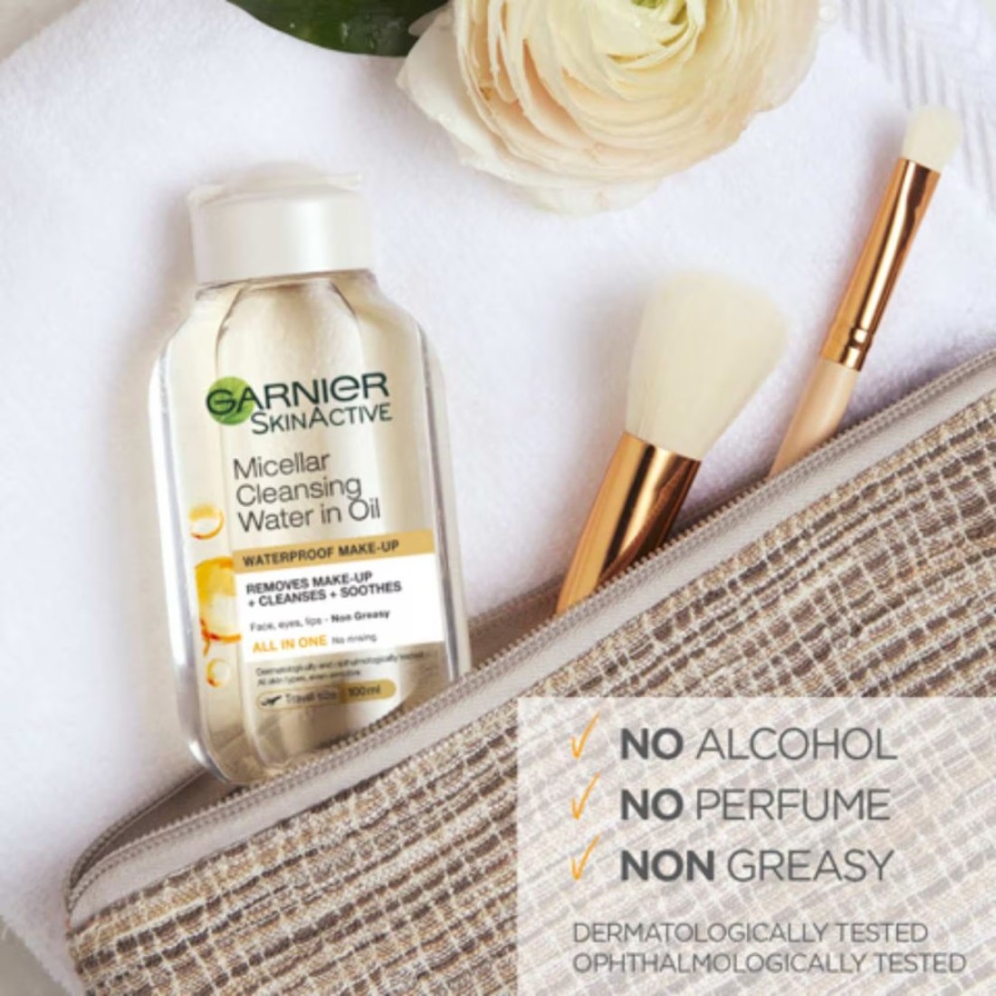Garnier SkinActive Oil-Infused Cleansing Water Clear 100ml