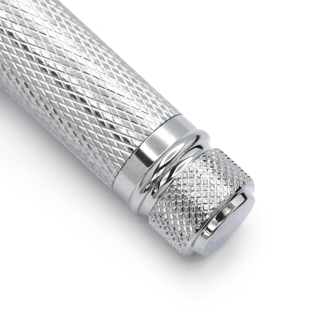 Edwin JaggerDES89KN Short Handled Classic Double Edge Manual EcoFriendly and Reusable Safety Razor for Men and Women for Shaving Cream or Soap Fits All DE Razor Blades Knurled