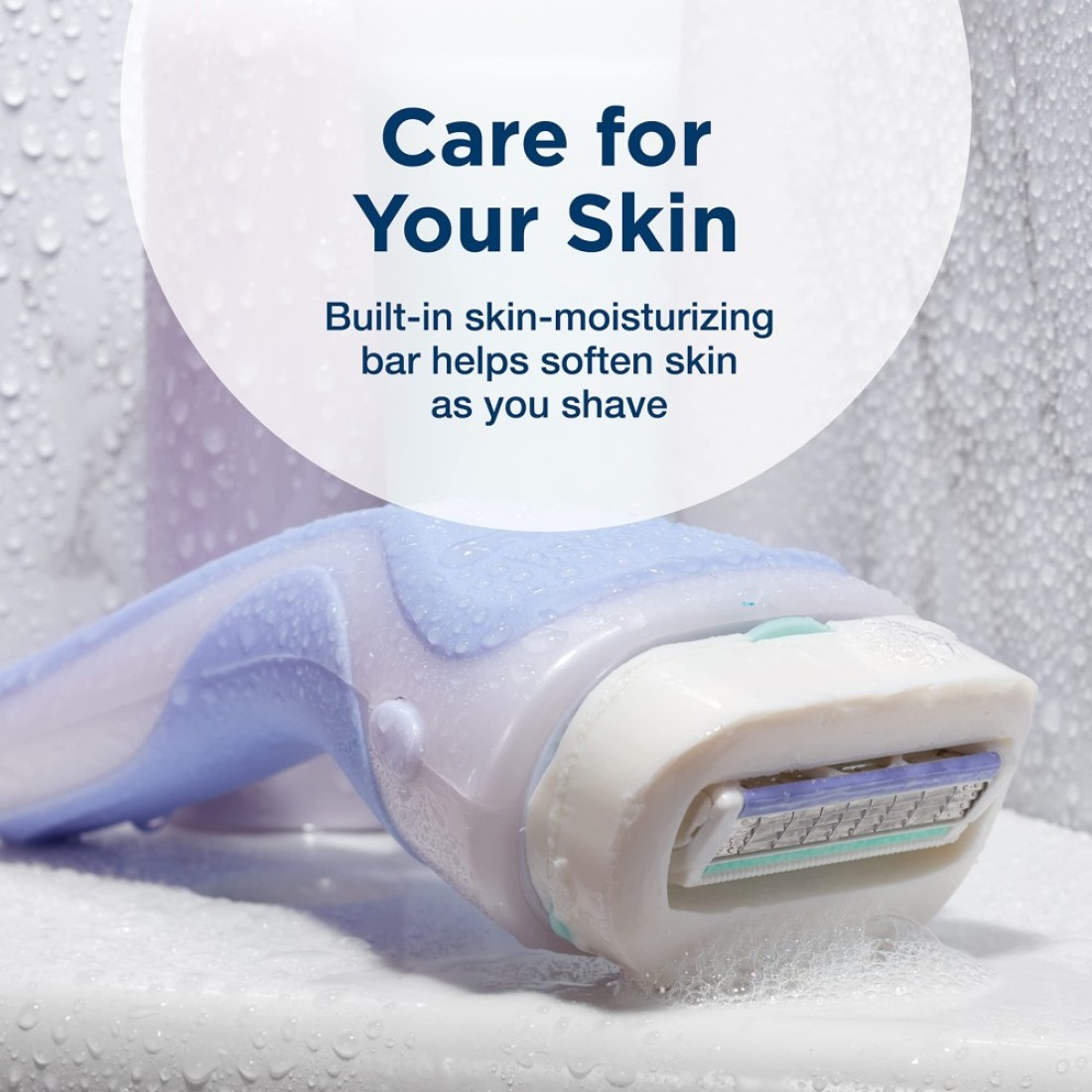 Schick Intuition Pure Nourishment Razors for Women 1 Razor 2 Intuition Razor Blades Refill with Organic Cocoa Butter