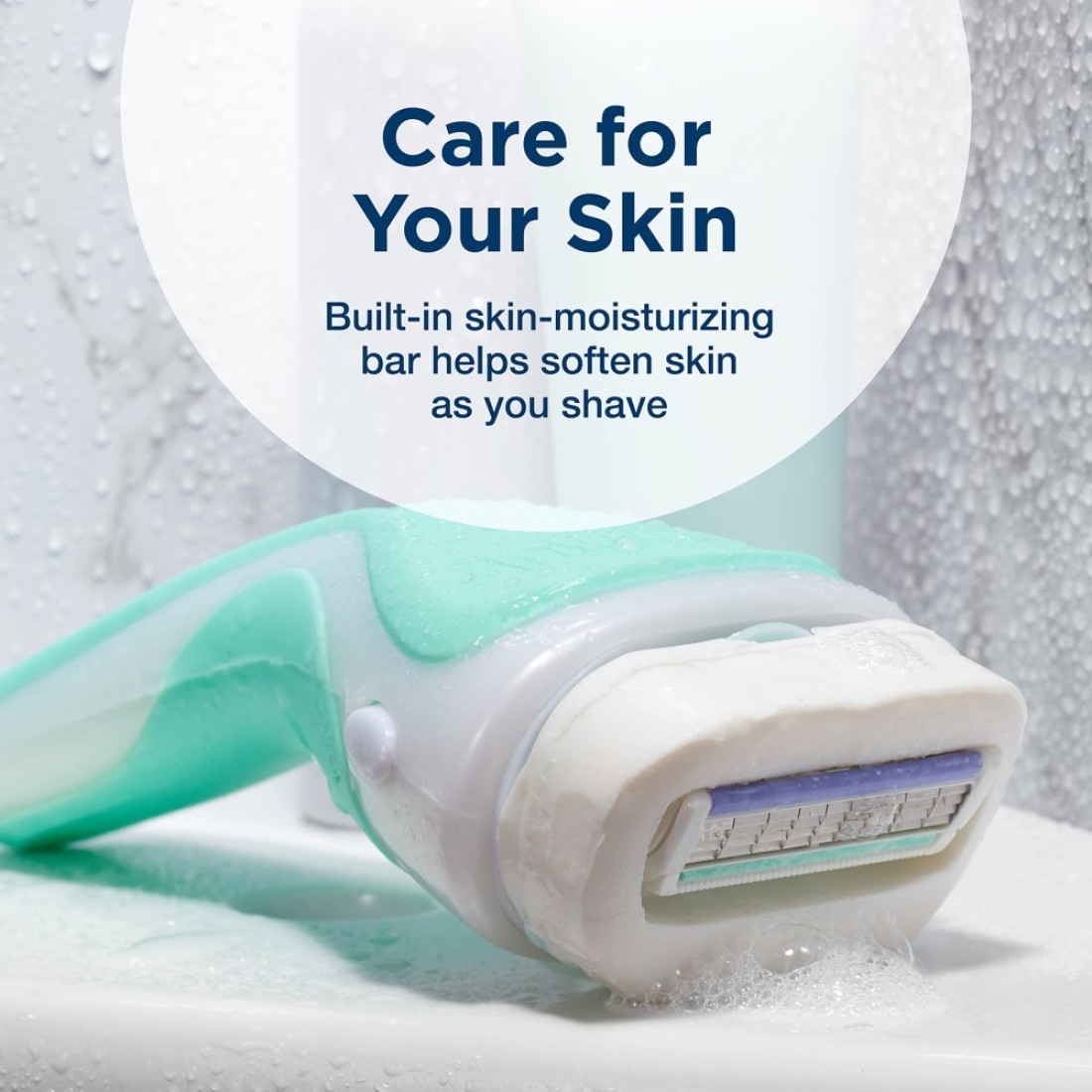 Schick Intuition Sensitive Skin Womens Razor Refills with Vitamin E Aloe Pack of 1count of 3