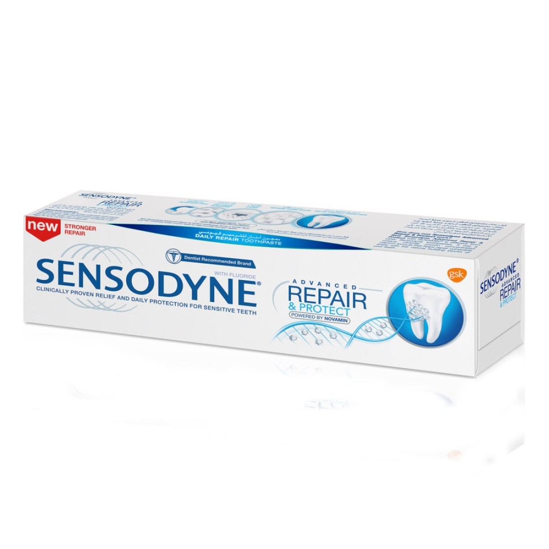 Sensodyne Daily Repair Powered By Novamin Repair &amp; Protect 75ml