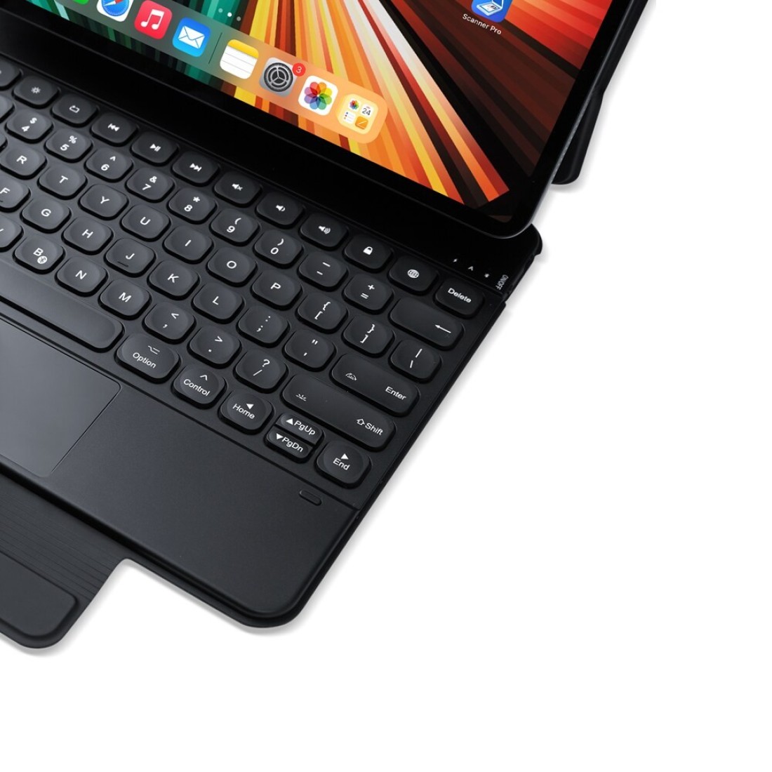 ESR Rebound Magnetic Keyboard Case for Ipad Pro 12.9 Inch US Layout Black Colour