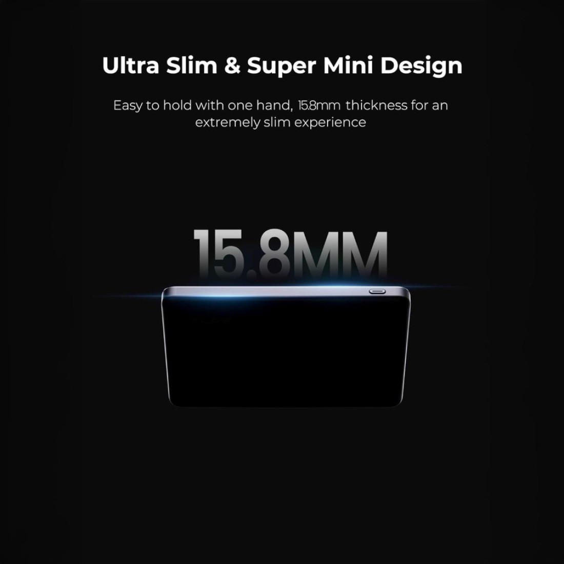 BRAVE 10,000mAh Magnetic Wireless Power Bank with Stand, 15W Wireless Portable Charger with 20W USB C Charging, MagSafe Battery for iPhone 16/16 Pro/16 Pro Max, Samsung S24/S23/S22 - BP-20