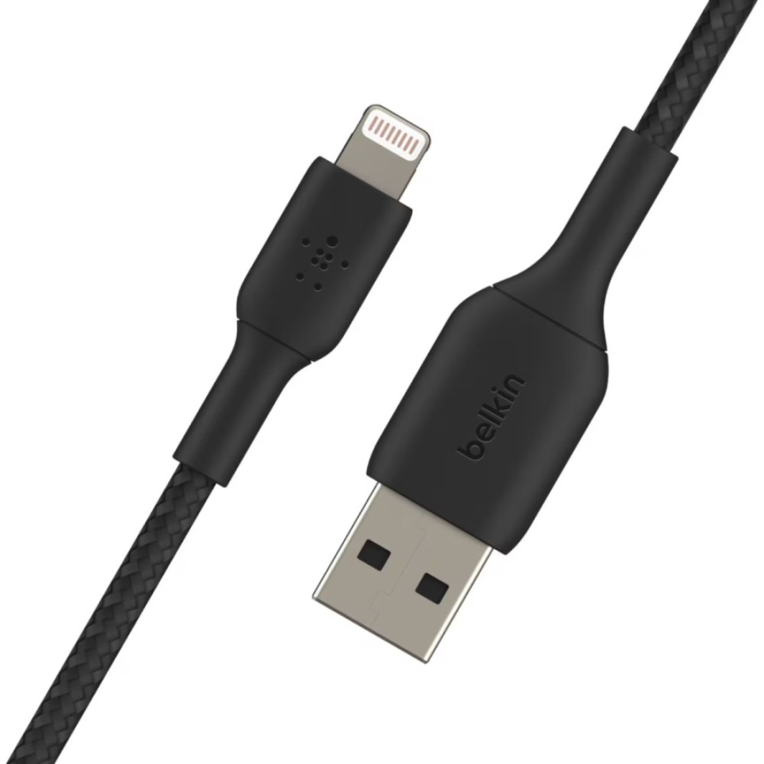 بوست تشارج كابل مضفر من USB-C إلى USB-A ـ 2 متر - أسود