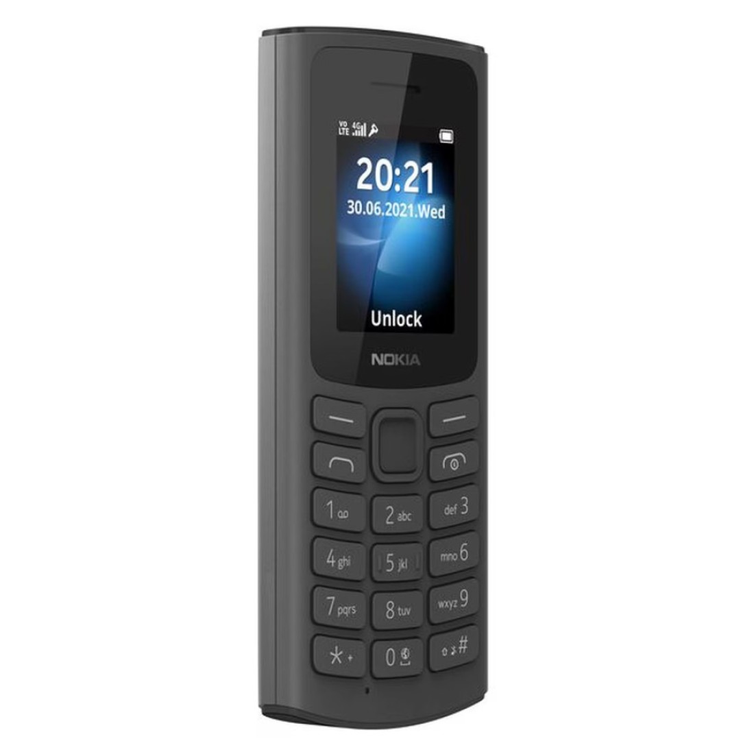 Nokia 105 Dual SIM 48MB RAM 128GB 4G LTE Black