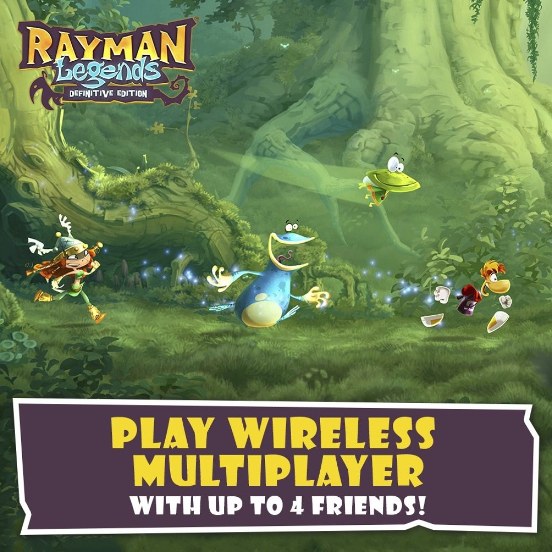 Rayman Legends Definitive Edition For Nintendo Switch By Ubisoft