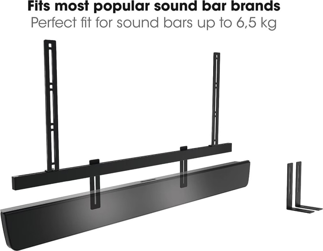 Vogel&#39;s Sound 3550 Universal Soundbar Mount Also Fits Bose 500/700 Sonos Arc/Beam/Playbar Samsung Sony LG And JBL For Vesa 100 To 600 Max. 14.3 Lbs (6,5 Kg)