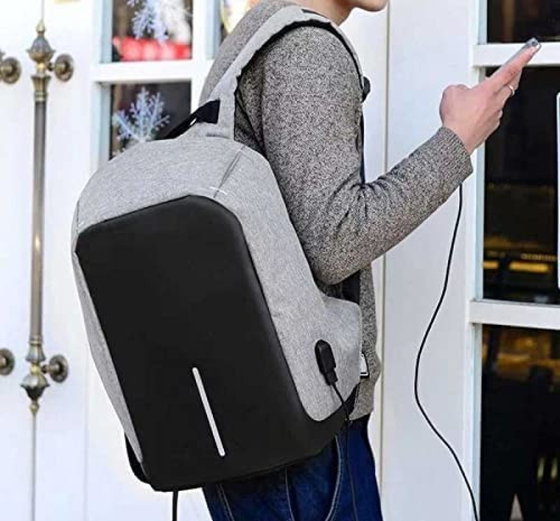Generic Tool Bag Anti Theft Backpack Bag Hard Case 15.6 Inch Laptop Business With USB Charging Port And Water Repellent Bag For Men Women