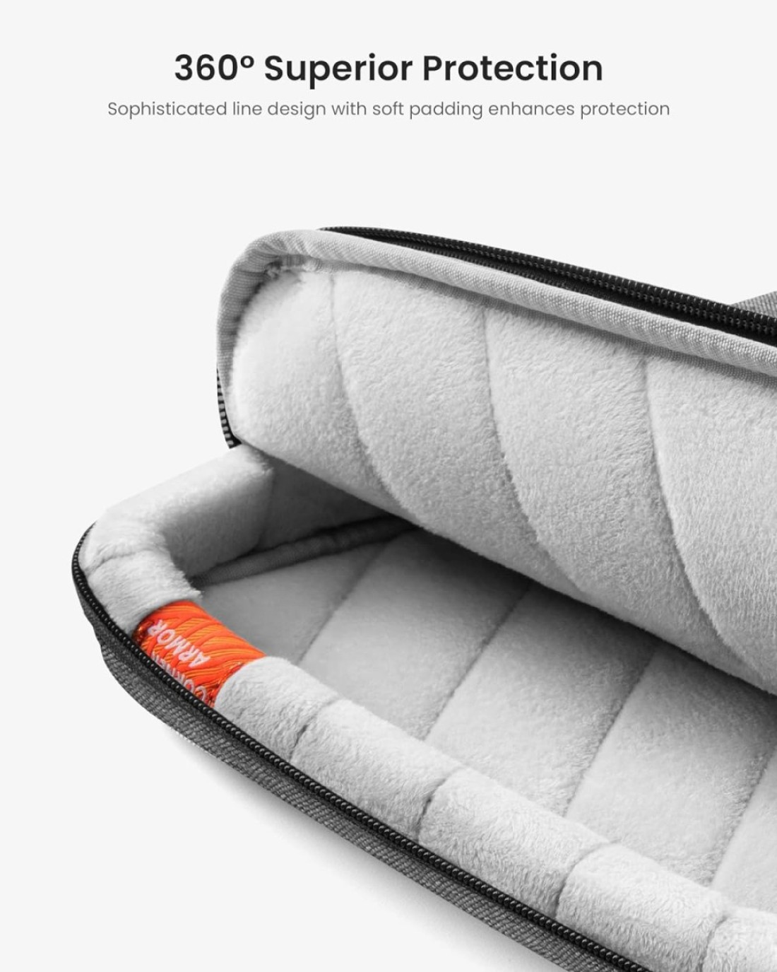 Tomtoc 360 Protective Laptop Shoulder Bag For 13-Inch Macbook Air M2/A2681 M1/A2337 2022-2018, Macbook Pro M2/A2686 M1/A2338 2022-2016, 13-Inch Surface Pro 9/8/X/7+/7/6, Water-Resistant Case