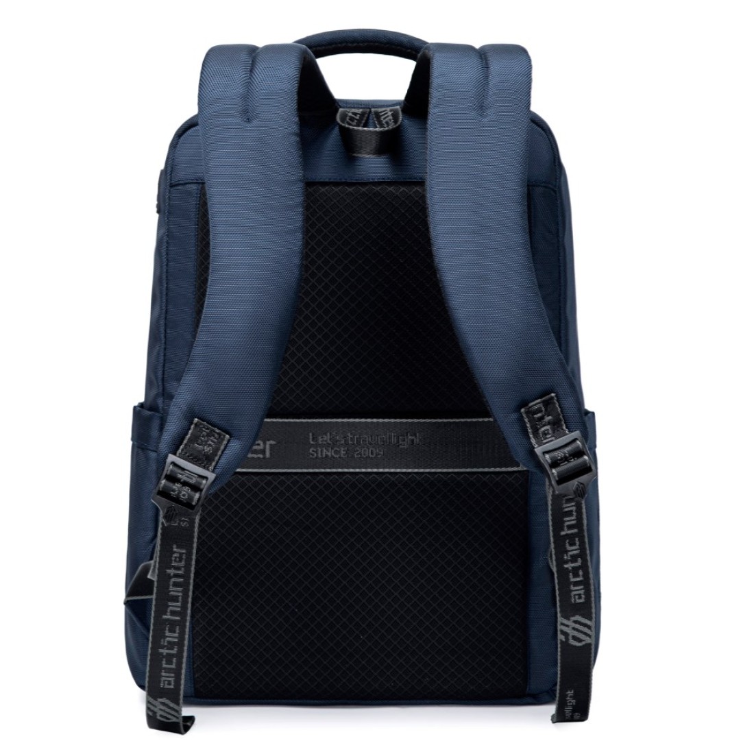 Arctic Hunter Durable Laptop Bag Light Weight Water Resistant with USB Jack Travel Backpack with Separate Laptop Compartment for Unisex B00478 Black