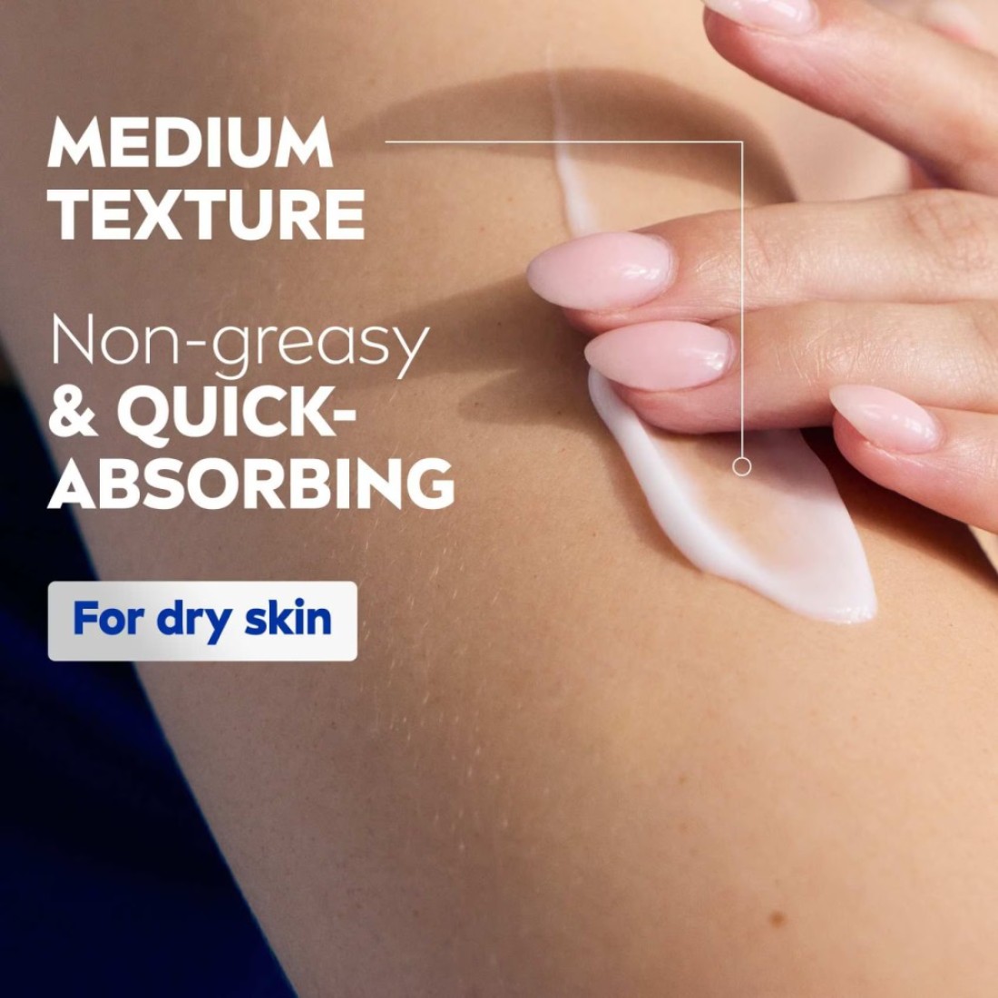NIVEA Body Lotion, Dry Skin, Shea Smooth, Deep Moisture Serum, 625ml