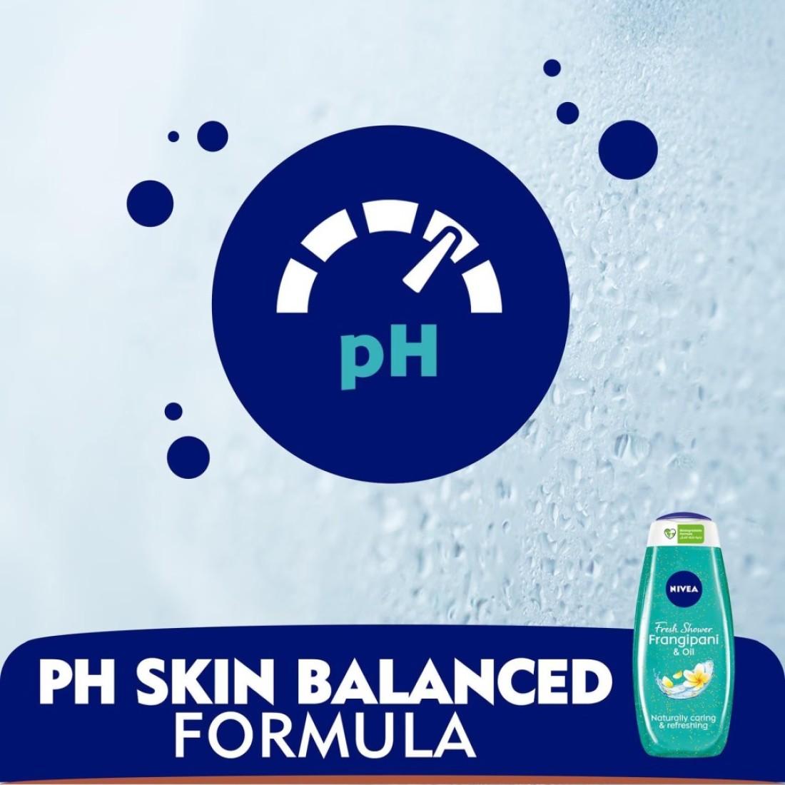 NIVEA Shower Gel Body Wash Frangipani and Oil Caring Oil Pearls Frangipani Scent 500ml
