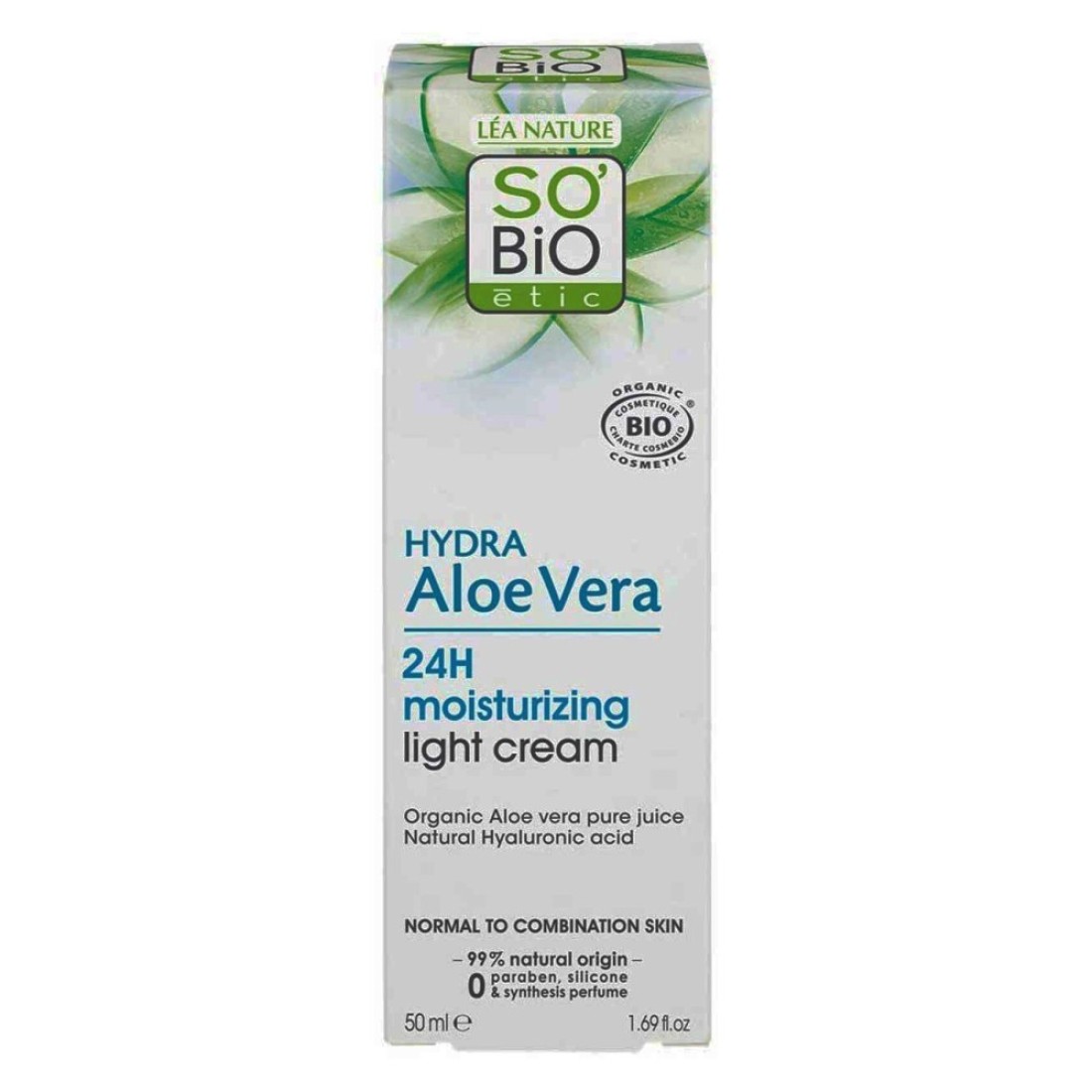 So Bio Etic Aloe Vera Rich Moisturizer Day Cream White 50ml