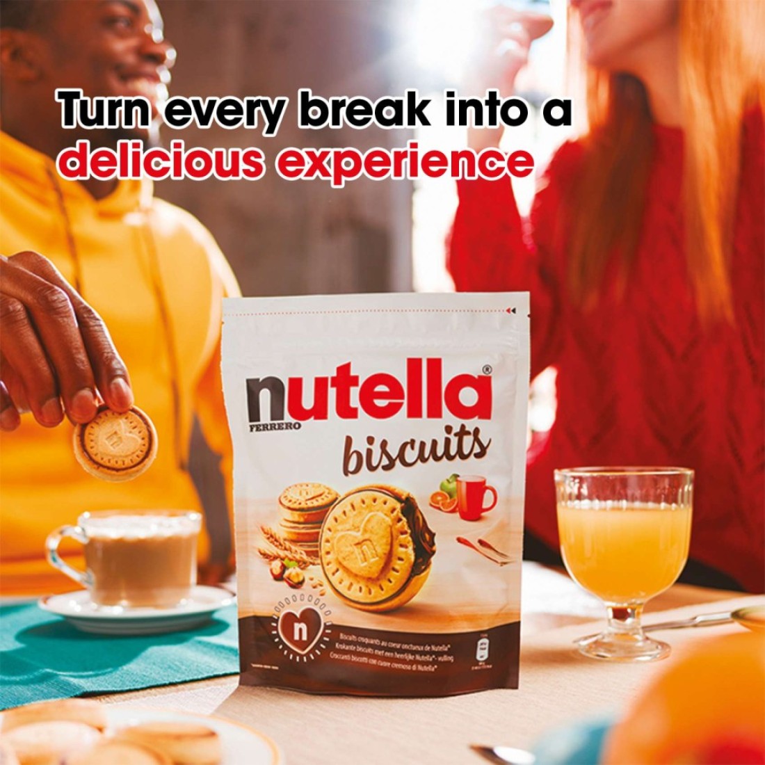 Nutella Biscuit Chocolate Biscuit Pack of 22 Biscuits 304g