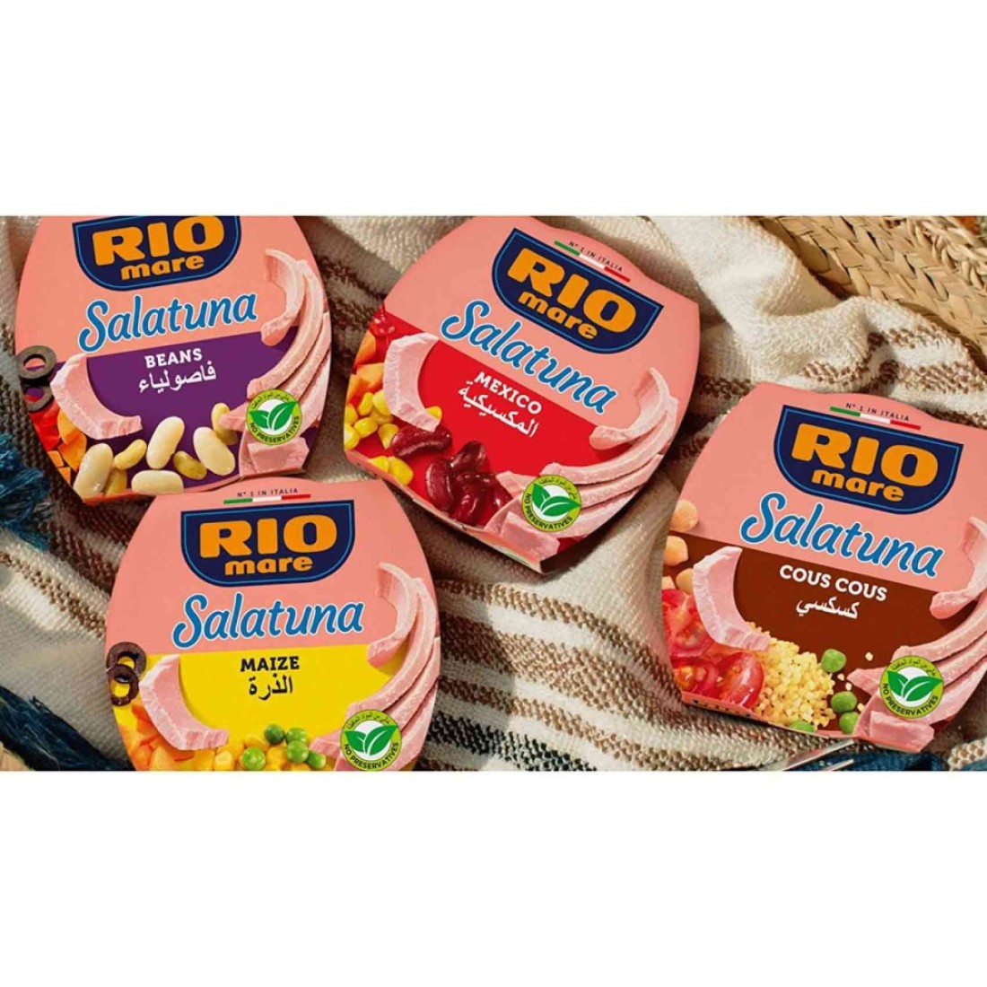 Rio Mare Salatuna Mexico Recipe, 160g Pack of 2