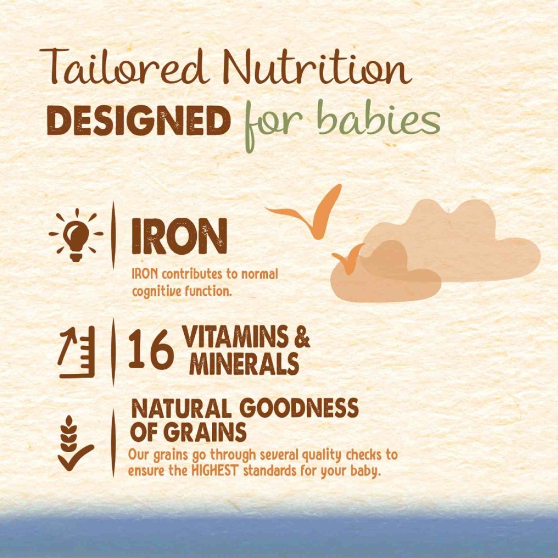 Nestle Cerelac No Added Sugar Wheat Infant Cereals with Milk Tin, from 6 Months, 400g