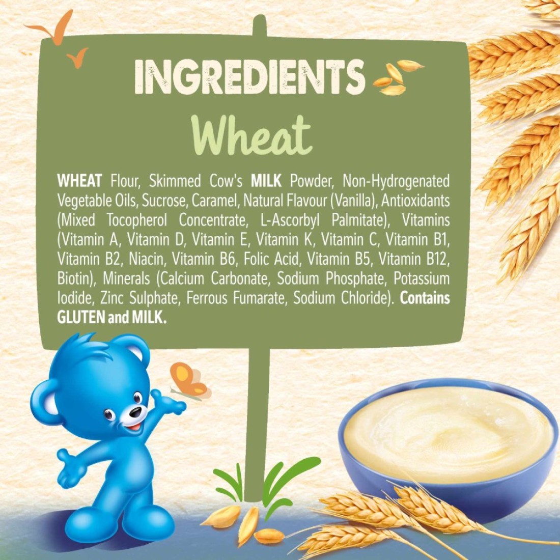 Nestle Cerelac Infant Cereal, Wheat, 1kg