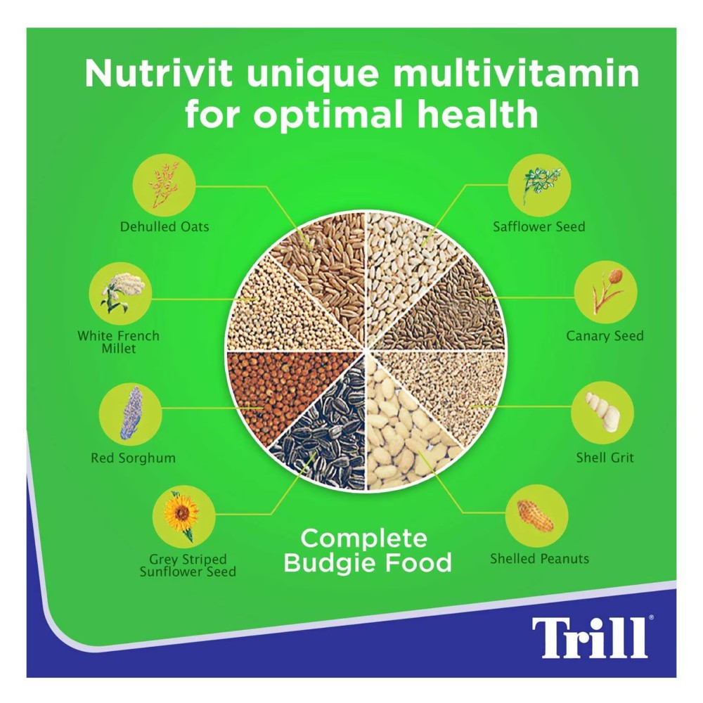 Trill Complete Finch Seed Bird Food, 500g