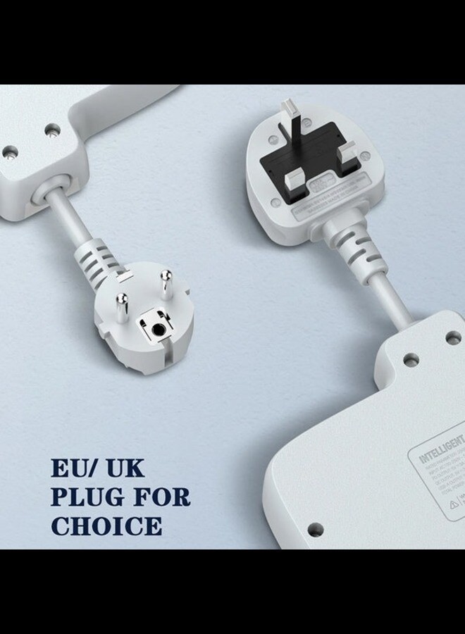 Radiotronics 2 AC Outlets Portable Electrical Extension Socket