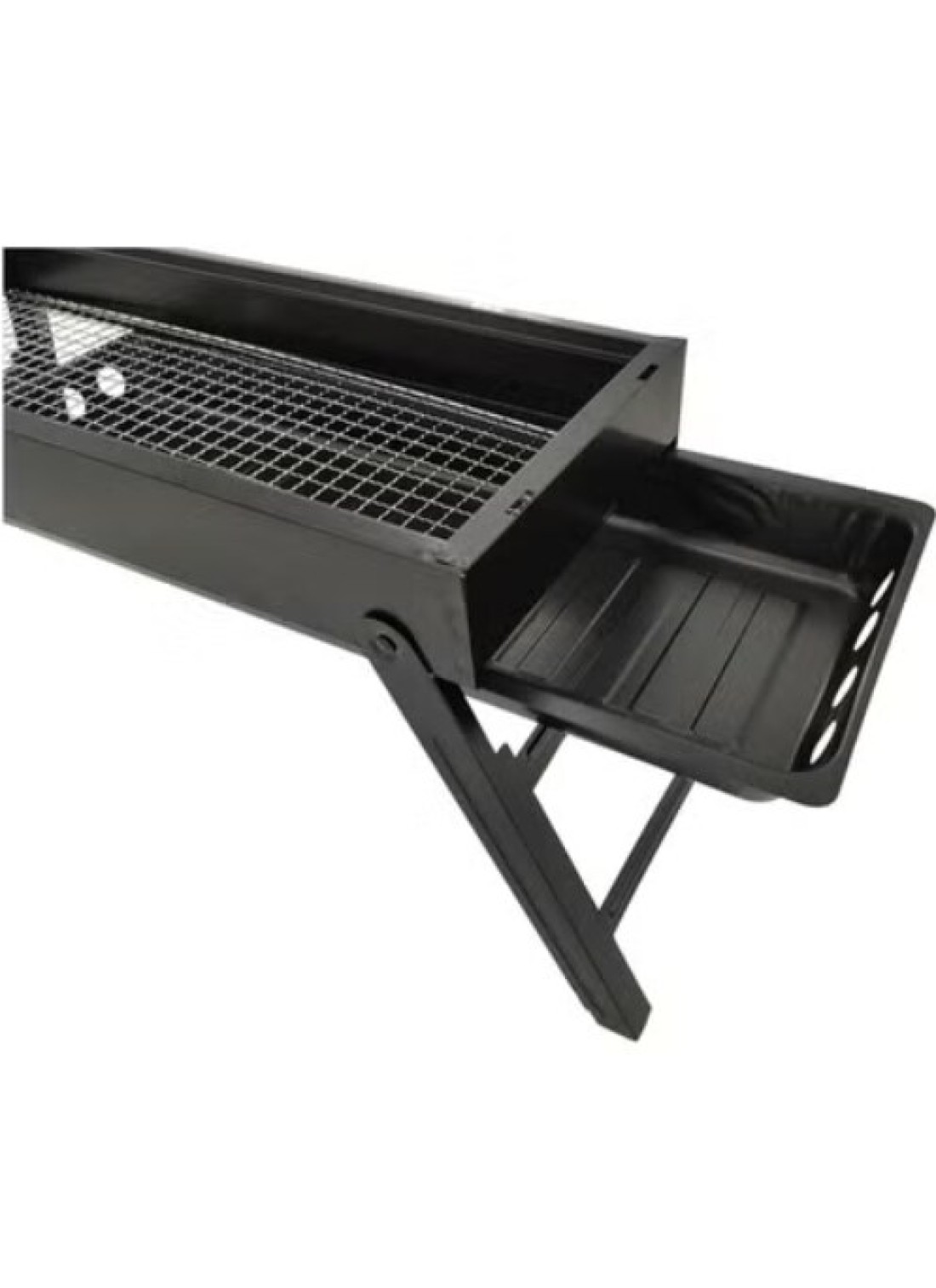 Radiotronics Portable Charcoal Grill, Folding BBQ Grill Multifunction Smokeless for Camping Hiking Picnics Traveling (Large)