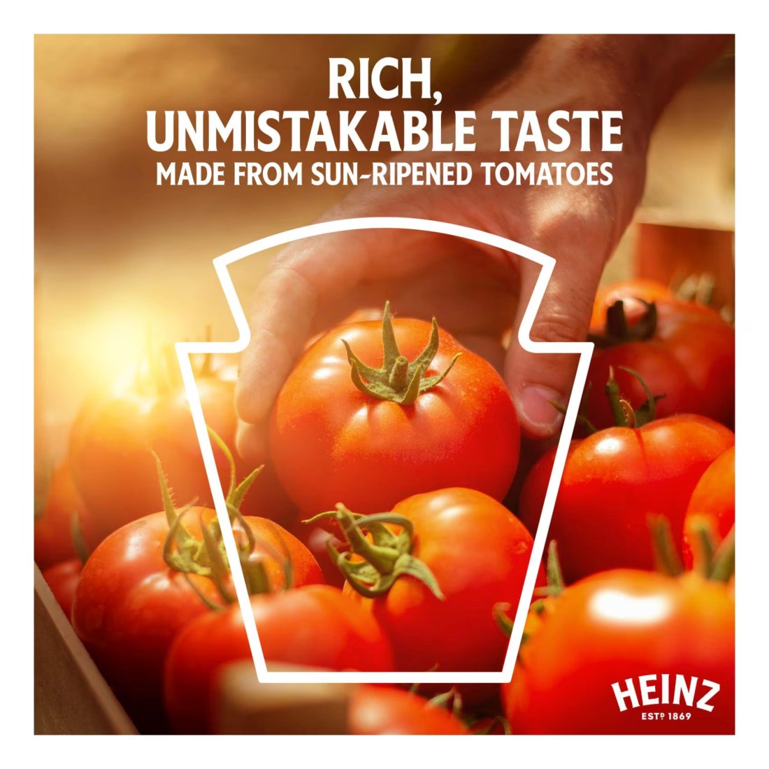 Heinz Tomato Ketchup 50% Less Sugar &amp; Salt 435g