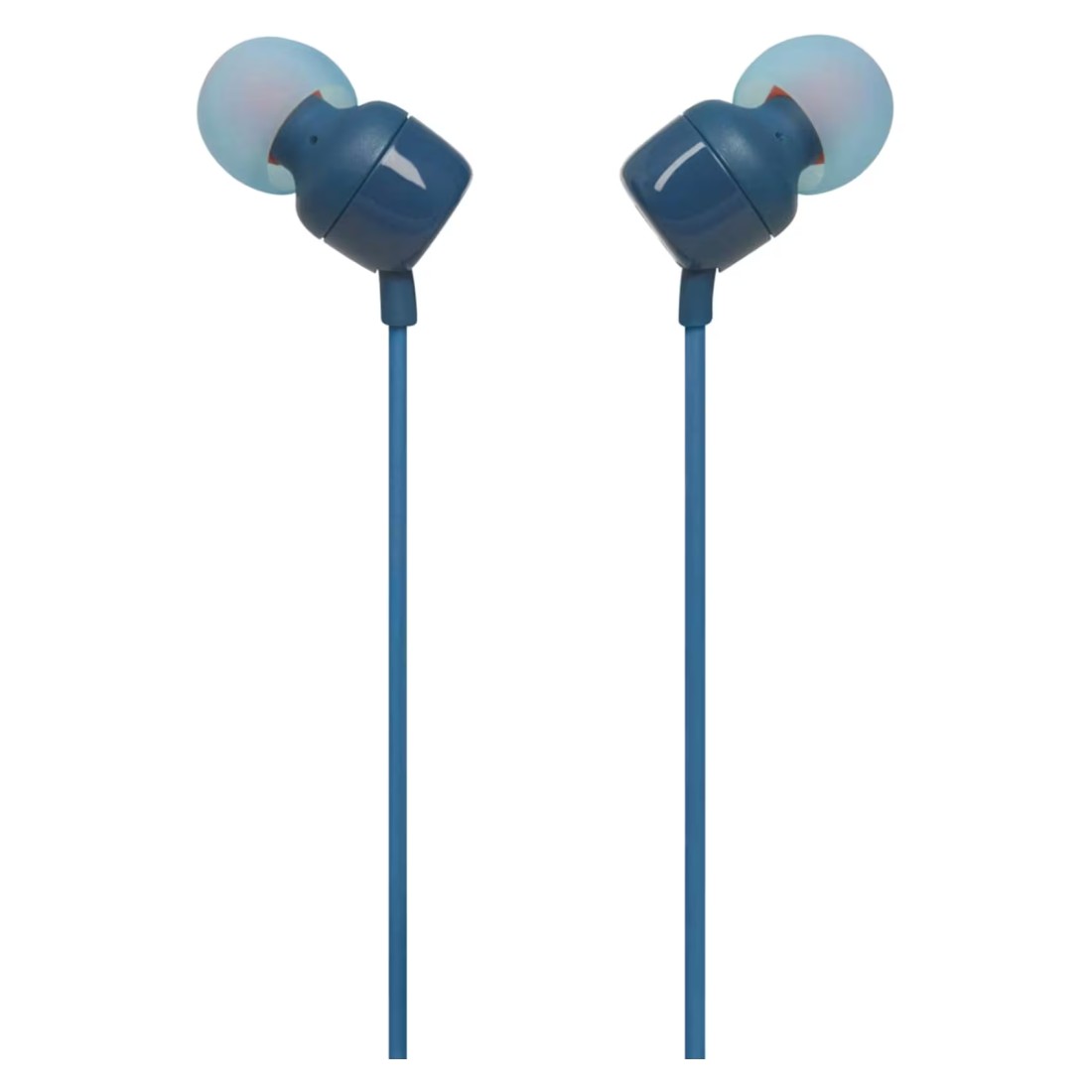 JBL Tune 110 Headphones Wired In-Ear Deep And Powerful Pure Bass Sound Blue