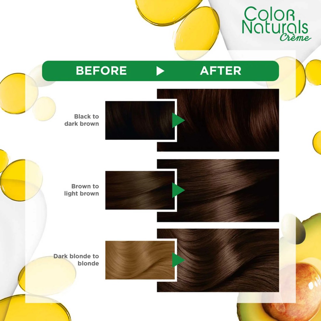 Garnier Colour Naturals Cream Nourishing Permanent Hair Colour 4 Brown 110ml