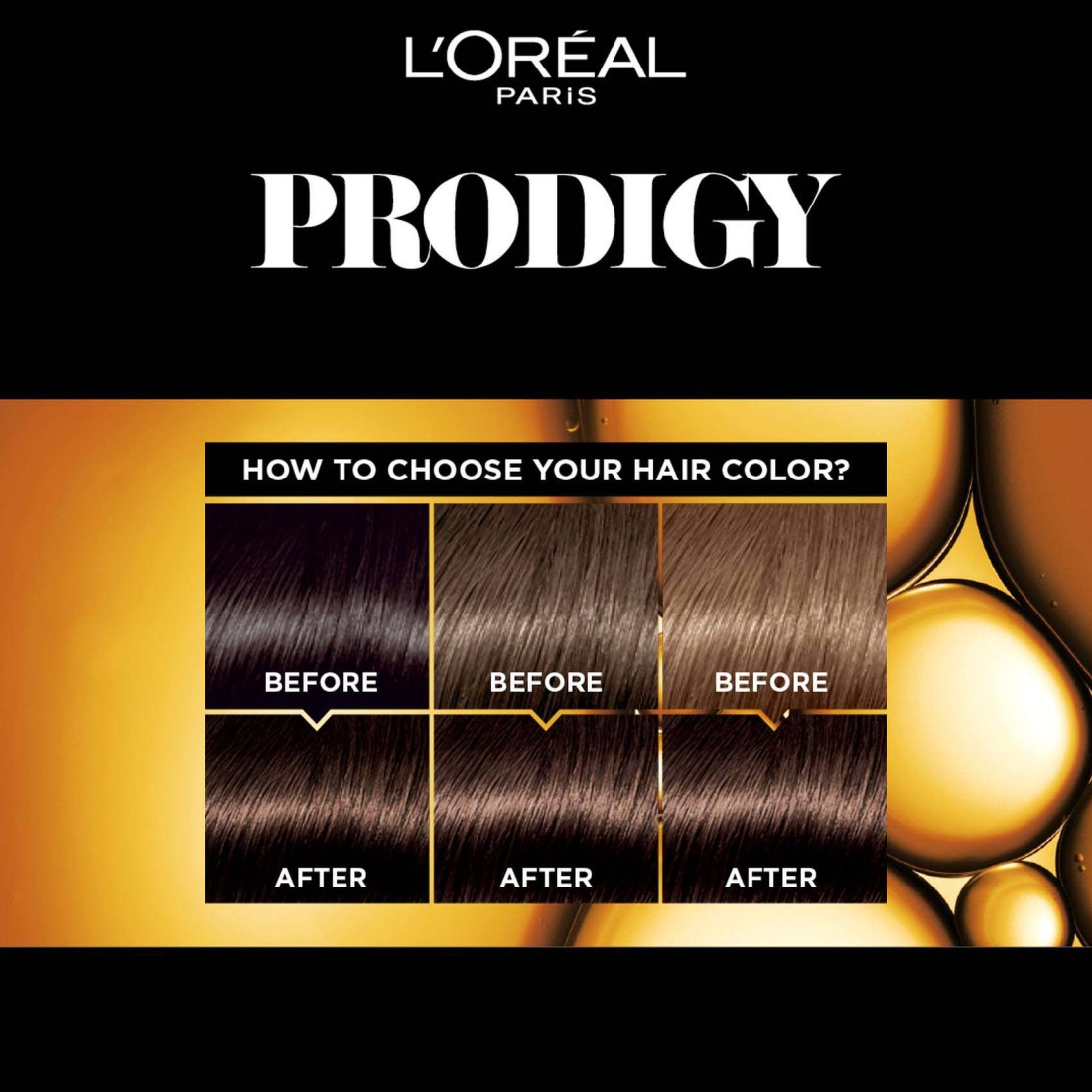 L&#39;Oreal Paris Prodigy Ammonia-Free Permanent Oil Hair Colour 4.15 Frosted Brown