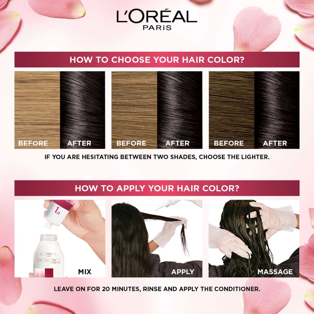 L&#39;Oreal Paris Excellence Creme Hair Colour 4.1 Profound Brown