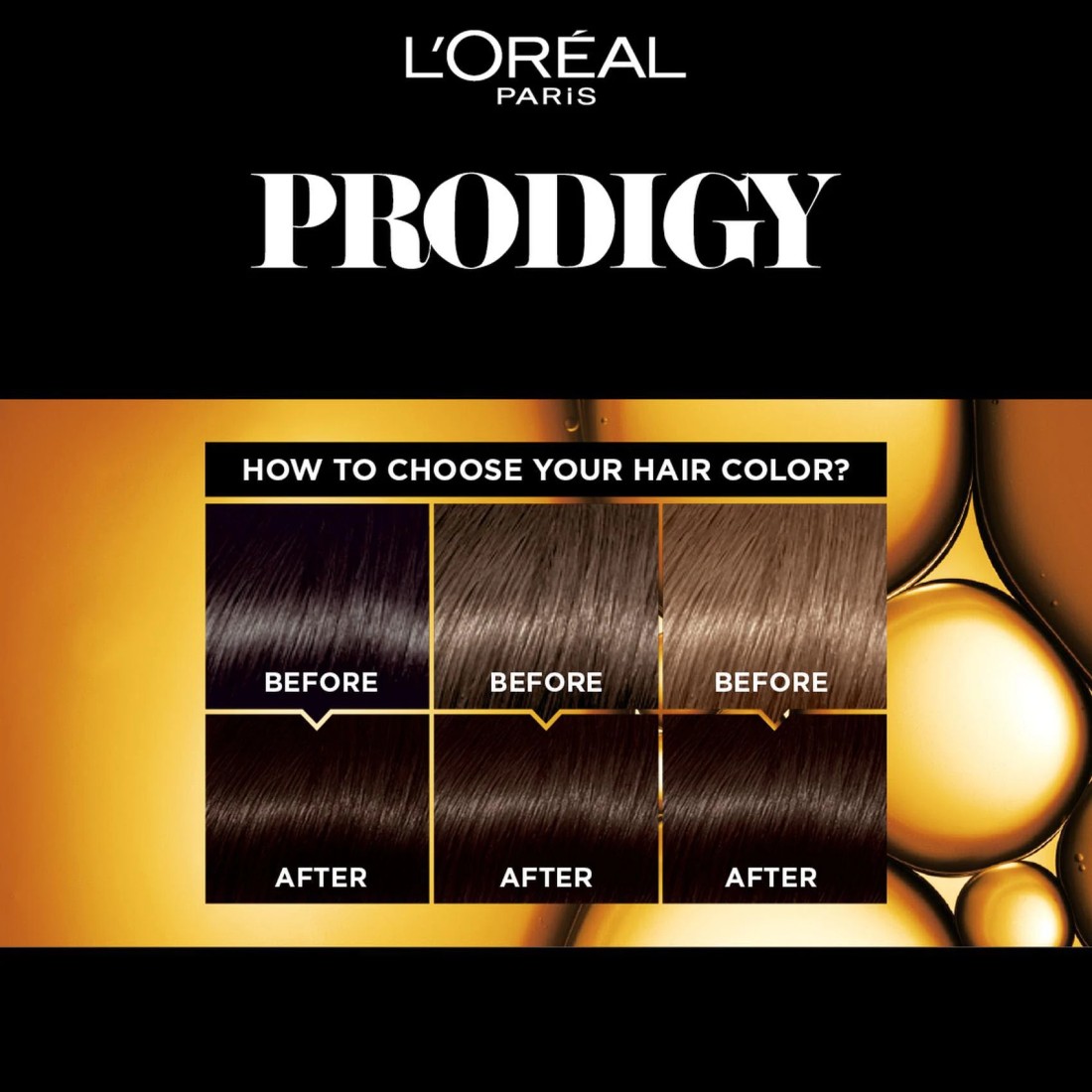 L&#39;Oreal Paris Prodigy Ammonia Free Permanent Oil Hair Colour 5.0 Light Brown