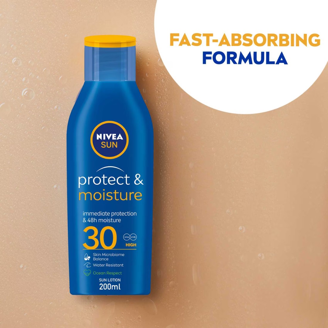 NIVEA SUN Lotion Protect &amp; Moisture SPF 30 200ml