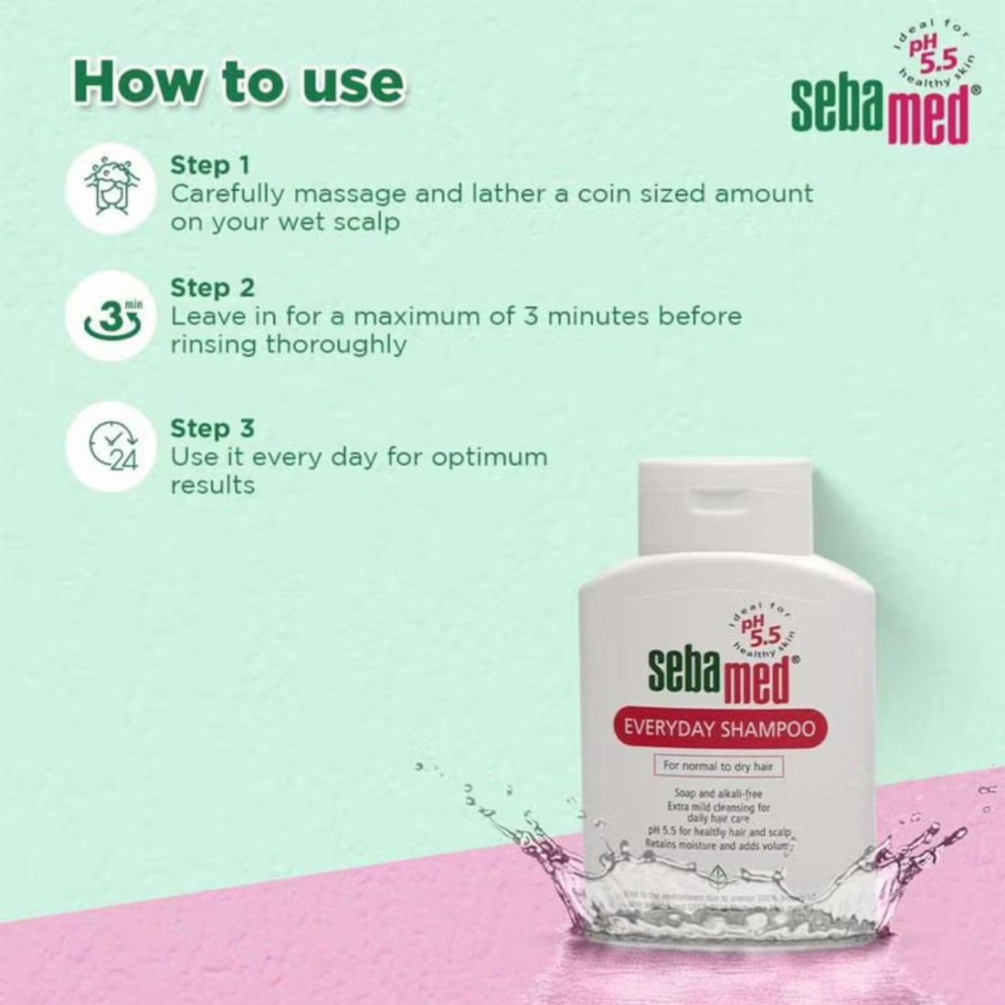 Sebamed Everyday Shampoo 400ml