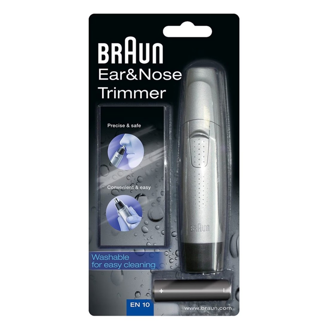 Braun Ear And Nose Trimmer EN10 Silver
