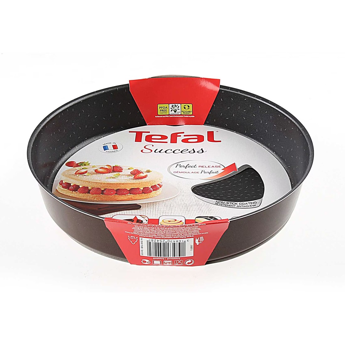 Tefal Success Perfect Bake Round Cake Pan Brown 26cm