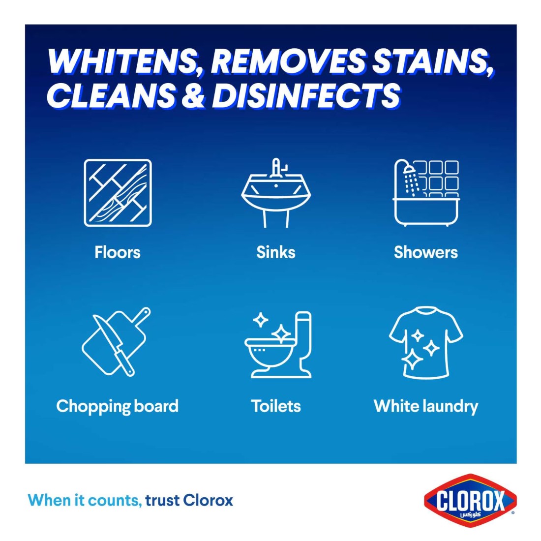 Clorox Liquid Bleach Floral Scent 1.89L