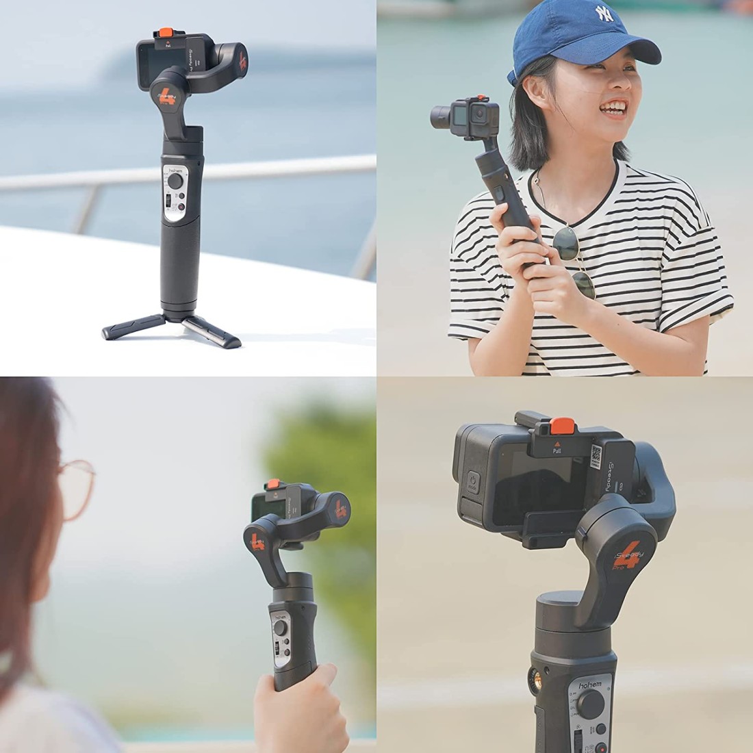 Hohem iSteady Pro 4 Action Camera Gimbal Stabilizer