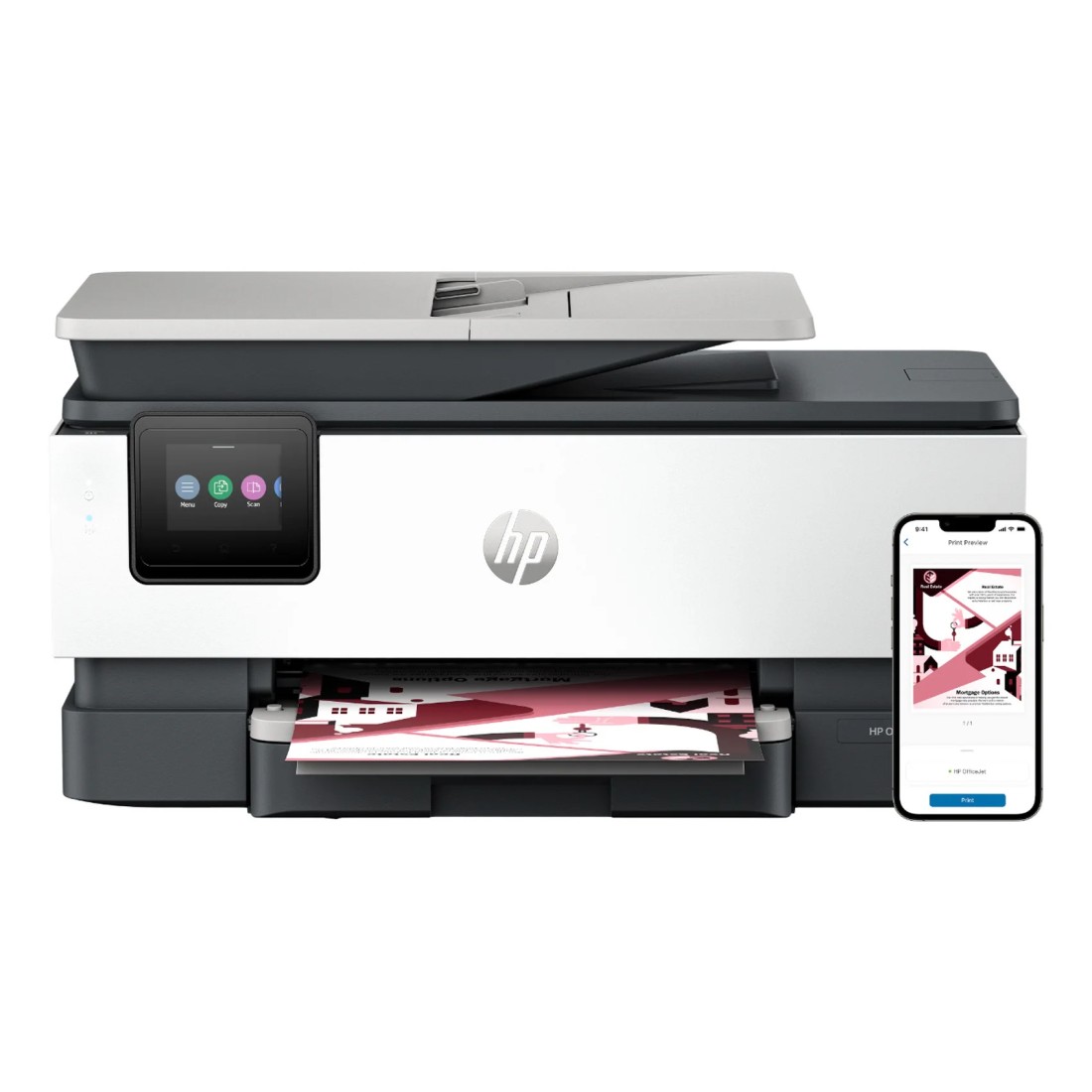 HP OfficeJet Pro 8123 All-In-One Printer White And Black