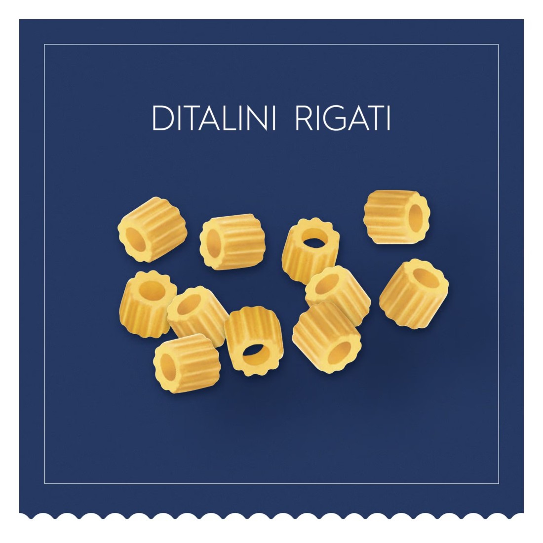 Barilla Ditalini Rigati Pasta Cello Pack 400g