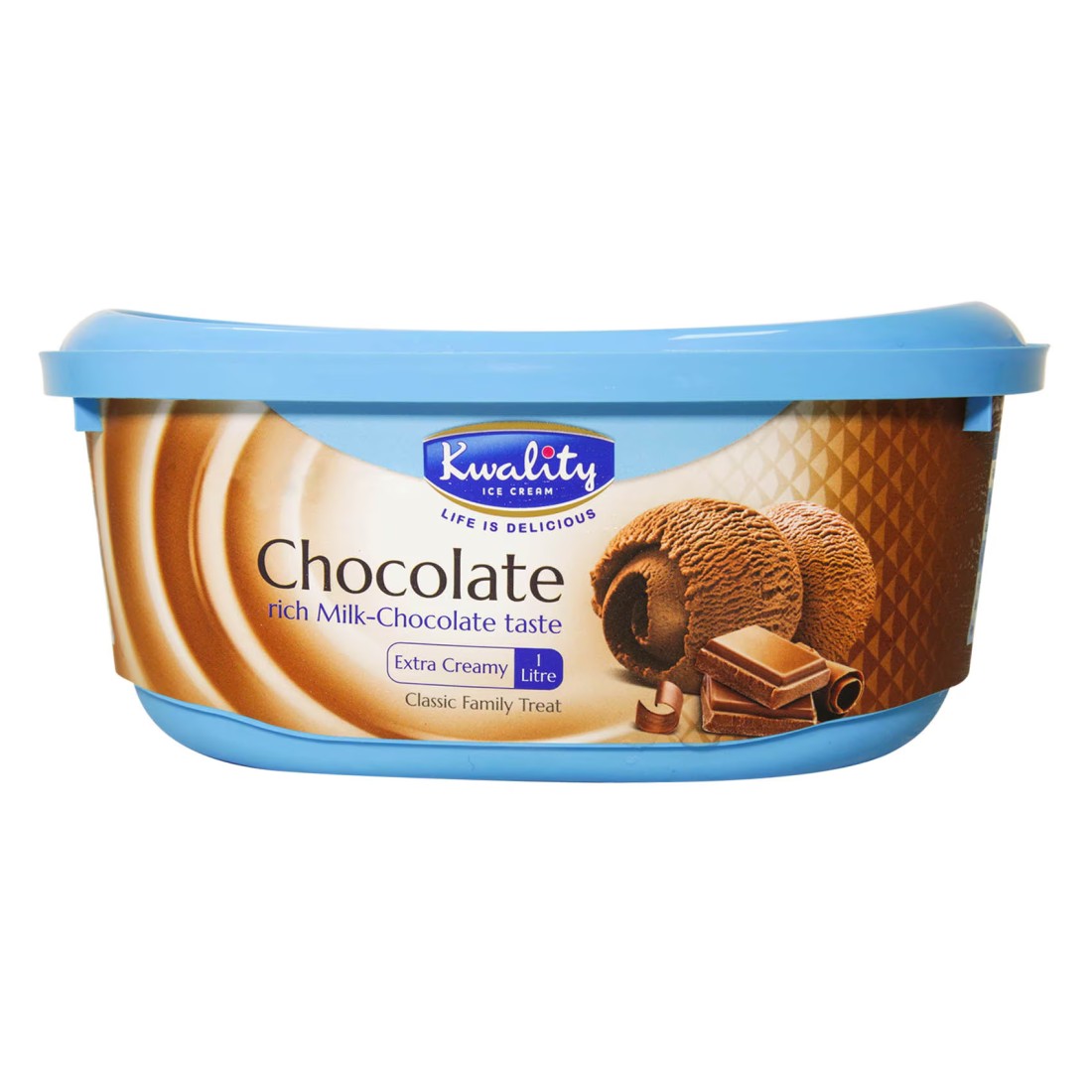 Kwality Chocolate Ice Cream 1L