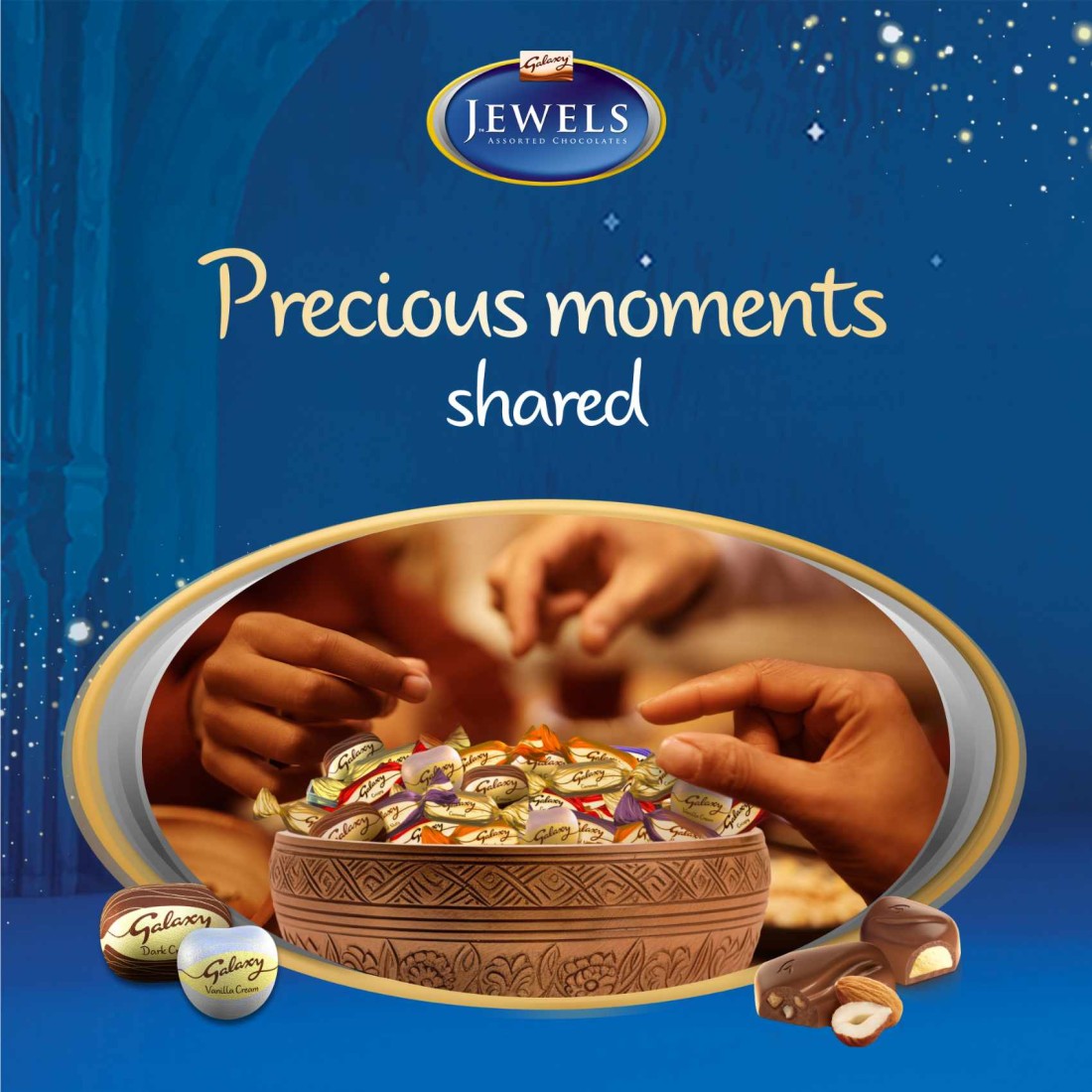 Galaxy Jewels Assortment Chocolate Tin 700g